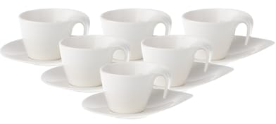 Villeroy & Boch Flow Mokka-/Espressotasse mit Untertasse 2tlg.