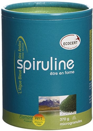 Flamant Vert Spiruline Algue Bleue des Andes 370 g Microgranules