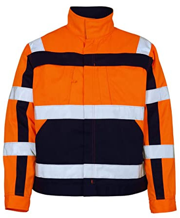 Mascot Arbeitsjacke Cameta, 1 Stück, 3XL, orange/marine blau, 07109-860-141-3XL