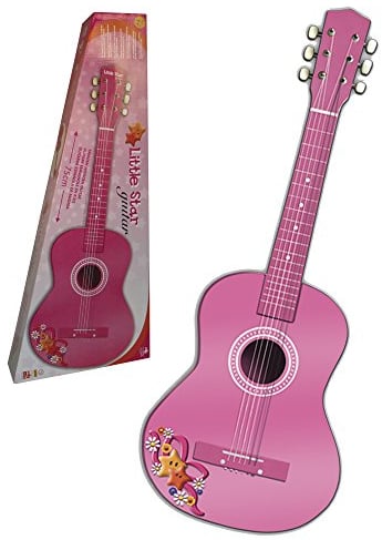 Reig 75 cm Spanish Wooden Guitar (Pink)