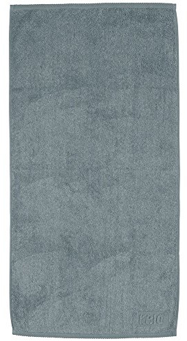Kela 22055 Handtuch Ladessa, Baumwolle, hellgrau, 100 x 50 x 0,8 cm