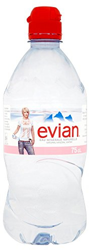 Evian SportsCap 75cl (75cl x 12 x 1 pack size)