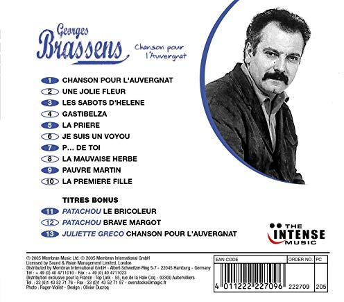 Chanson pour l'Auvergnat