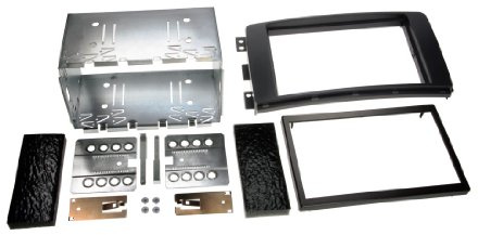 Hama Doppel DIN Radio Einbaukit für Smart ForTwo schwarz