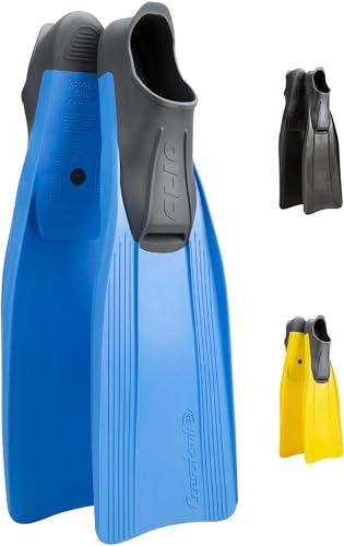 Cressi Clio Schnorchelflossen / Taucherflossen für Herren Damen und Kinder, 35/36
