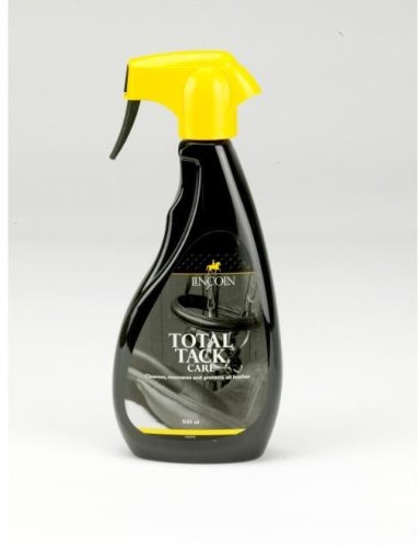 Lincoln Total Tack Care Spray 500ml Free Sponge Leather Cleaning And Care