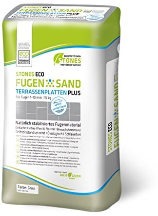 STONES ECO Fugensand 1-10 mm 15 kg/ Sack (grau)