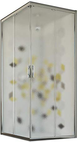 Idralite Evolution Duschkabine 70x70 cm H198 ESG-Strukturglas