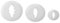 FMM - Oak Leaf Sugarcraft Cutters - Set of 3