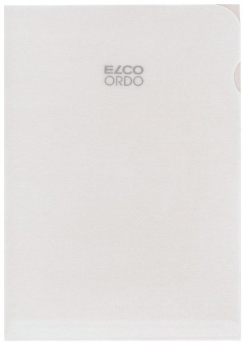 ELCO 29490.14 Ordo Organisationsmappe, 220 x 310 mm, 80 g, weiß/transparent