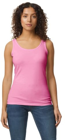 Gildan Softstyle Junior Fit Tank Top. 64200L S Azalea