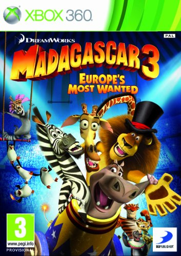 NEW & SEALED! Madagascar 3 Europe's Most Wanted Microsoft XBox 360 Game UK PAL