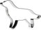 Gastromax Hund Geformt Ausstecher, 11 cm Größe