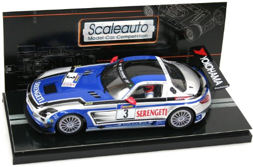 Schuco Mercedes SLS AMG GT3 VLN Nürburgring 2011, No.3 Black Falcon 1:24 Slotcar SC7027