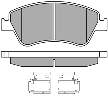 Meyle 025 241 2219/W Brake Pad Set, disc brake