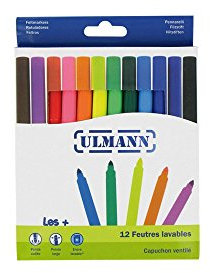 Filzstifte Tinte waschbar x 12