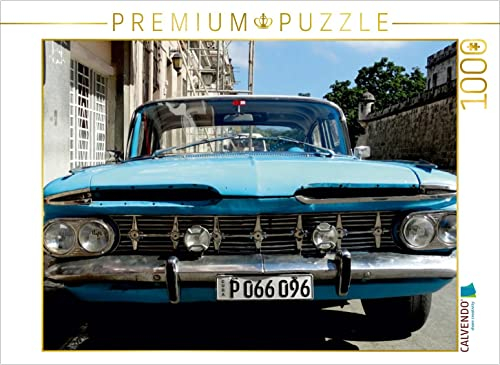 CALVENDO Puzzle EIN Motiv aus dem Kalender Auto-Legenden - Chevrolet Impala 1000 Teile Puzzle quer | 1000 Teile Lege-Größe 64 x 48 cm Foto-Puzzle für glückliche Stunden