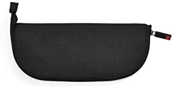 IRIS BARCELONA - Funda Cubiertos Universal con Goma Sujeción y Cremallera, Color Negro Jaspeado | Funda Universal Todo Tipo Cubiertos