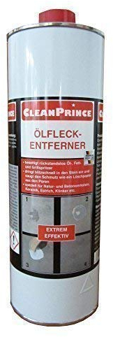 1000 ml / 1 Liter Ölfleckentferner Reiniger Reinigungsmittel Ölfleck Ölflecken Fettflecken Wachsflecken auf Stein Pflaster etc. von CleanPrince