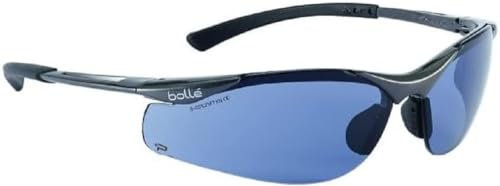 Bolle CONTPSF Nylon Frame Sports Temples with Tipgrip TPE Contour Glasses, Black