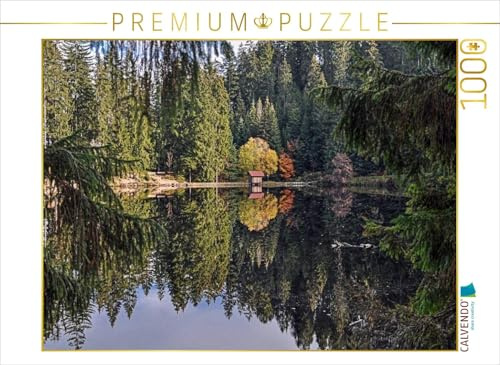 CALVENDO Puzzle Der Glaswaldsee bei Bad Peterstal | 1000 Teile Lege-Größe 64 x 48 cm Foto-Puzzle für glückliche Stunden