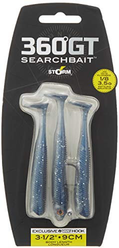 Storm 360GT Searchbait Minnow 3,5 Zoll - 1/8 oz TRU Blue