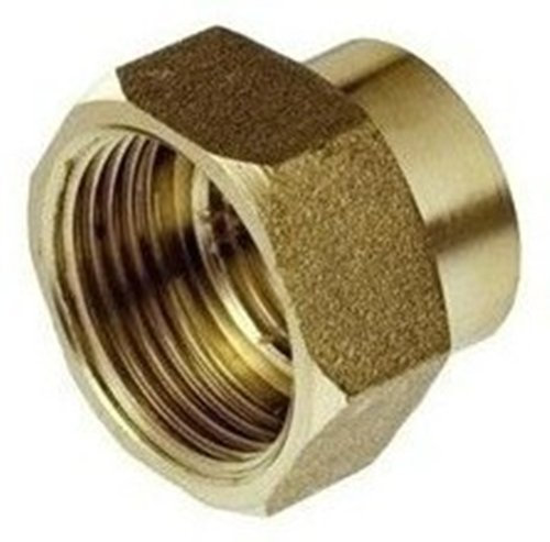 Ottone Manicotto Fitting Filettatura Fitting, 1x1/2