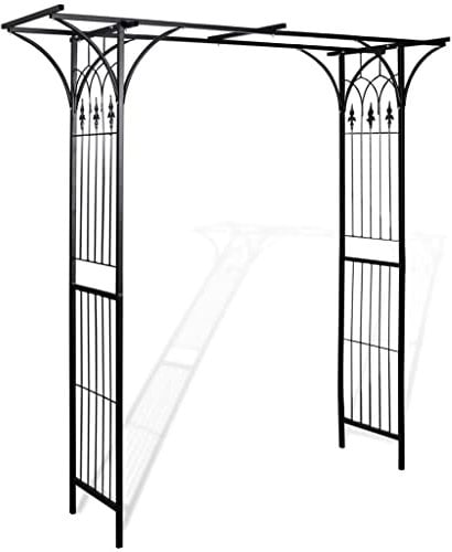vidaXL Arche de jardin, terrasse, jardin, plantes de jardin, rosiers, arche, pergola
