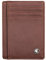 POWR Mens Wallet, Slim RFID Blocking Minimalist Credit Card Holder (Dark Brown), Holds up to 7 Cards and Bank Notes, Ideal for Travel