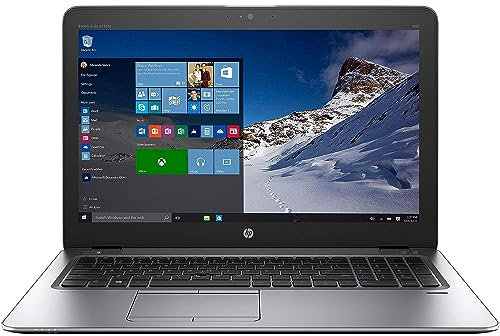 HP ELITEBOOK 850 G3 LAPTOP INTEL CORE I5-6300U 6th GEN 2.40GHZ WEBCAM 8GB RAM 256GB SSD WINDOWS 10 PRO 64BIT (Renewed)