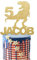 EDSG Personalised Dragon Cake Topper for Boy | Multicolour Glitter Topper for 1st, 3rd, 5th, 7th, 9th, 13th Birthdays (Champagne Gold)