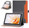 DLveer Custodia Cover Universale per DOOGEE U11/U11 Pro 2025/U10/DOOGEE Tab A9/Tab A9+/Tab A9Pro/Blackview Tab90/Teclast P50,Rotante Angoli Multipli Universale Cover per Tablet 10-11 Pollici,Nero