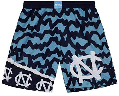 Mitchell & Ness NCAA Jumbotron 2.0 Sublimated Short - UNC, XXL