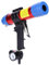 Pistolet à colle en verre à pression pneumatique 310 ml outil de calfeutrage réglable avec valve de réglage pour verre céramique salle de bain fournitures de décoration industrie automobile