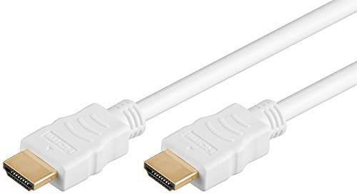 goobay 61024 High-Speed HDMI Kabel mit Ethernet / 4K Ultra HD und ARC/für Monitore, PS5 und Xbox / 10M