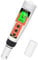 Digital pH Messgerät, 4 in 1 pH EC TDS Tester für Pool, EC PPM TDS Messgerät für Trinkwasser, Geeignet pH wert Messgerät für Wassertester Trinkwasser