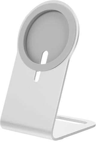 ULDIGI Mobile Bracket 1pc Wireless Charging Stand Tablet Kickstand Telephone Holders Alloy Charger Bracket Plate Grey Tub Aluminum Alloy Phone Bracket