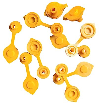 MagiDeal 10 Pieces Fuel can vents Caps, Gas Can Tank Exhaust Cover, Convenient to Use, Easy to Install Leakproof Spout Caps Plug Fuel Jug Vent Caps Plug
