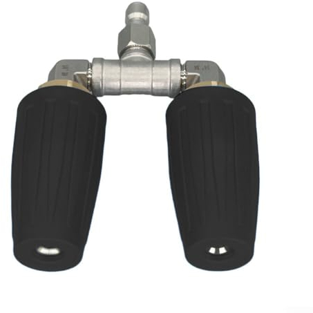 for High Pressure Washer Rotating Dual Turbo Nozzle Spray Tip1/4 4000PSI 4-6GPM, Pressure Washer Spray Nozzle
