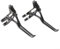 Zoegneer Bremshebel, schwarze Aluminiumlegierung, CNC, klappbar, Rennrad, V-Bremshebel für 412 / 406 30,5 - 50,8 cm (12 - 20 Zoll) Fahrräder, Schwarz, 2 Stück