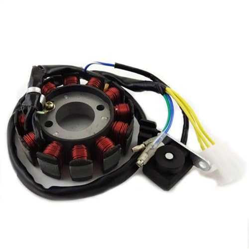 Stator Magneto Zündstator GY6 125 Magneto Spule 12 Pole Spulen Zündung Stator Für GY6 125cc 150cc Moped Roller ATV Quad Pit Dit Bike