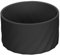 sourcing map Silicone Boot Sleeve, Non-slip Water Tumbler Bottom Sleeve Protector Cover for Water Bottles Tumbler, Black