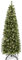 YITAHOME Árbol de Navidad Artificial Estrecho de 182cm con 200 Luces LED, Aprox. 700 Puntas, Abeto Realista con Sistema de Plegado y Soporte Metálico, Montaje Rápido, 182 x Φ65cm