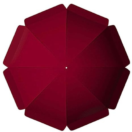 Auvent de rechange pour parasol de 2 m pour parasol de terrasse à 8 baleines, toile durable pour parasols de 2,2 m/2,4 m/2,6 m