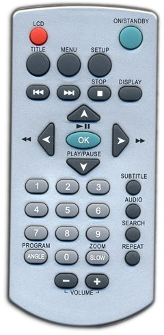 Original Remote Control for Goodmans GDVD90W13