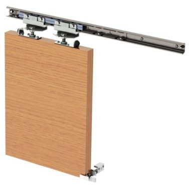 Flyaside Heavy Duty Single Sliding Door Gear Track Ball Bearing System 900mm - 1.05m Door Width