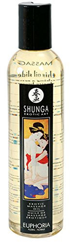 Shunga Huile de massage érotique pour la libido
