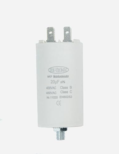 Kondensator Anlaufkondensator Motorkondensator Arbeitskondensator MKP 20µF 450V