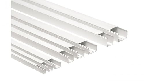 elettrocanali Kanäle Boden – Kanal portacable mit Deckel 150 x 60 mm weiß