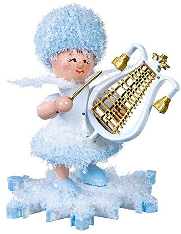 Kuhnert Schneeflöckchen mit Lyra - 5 cm